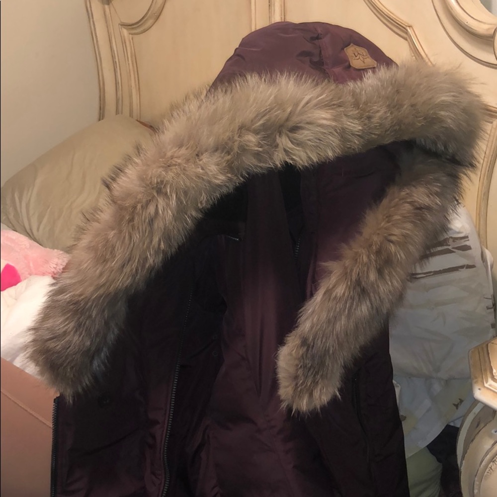 Mackage Bordeaux Kay-x Coat